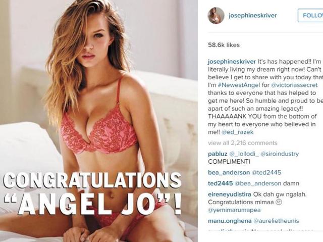 Here’s a look back over the career (so far) of this model to watch out for over fashion’s coming seasons.  (Instagram) 
