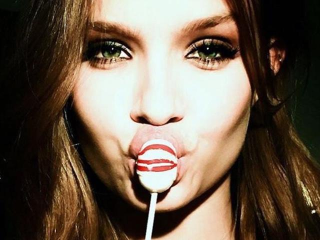 After three years of catwalk shows for the famous American lingerie brand, Josephine Skriver has now officially been awarded Angel status -- the ultimate reward of recognition in the fashion and lingerie worlds.  (Instagram) 