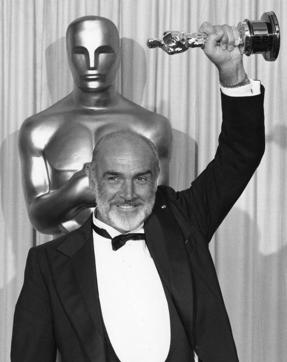 Sean Connery (Best Supporting, Untouchables, 1988) (Photo courtesy: Oscars)