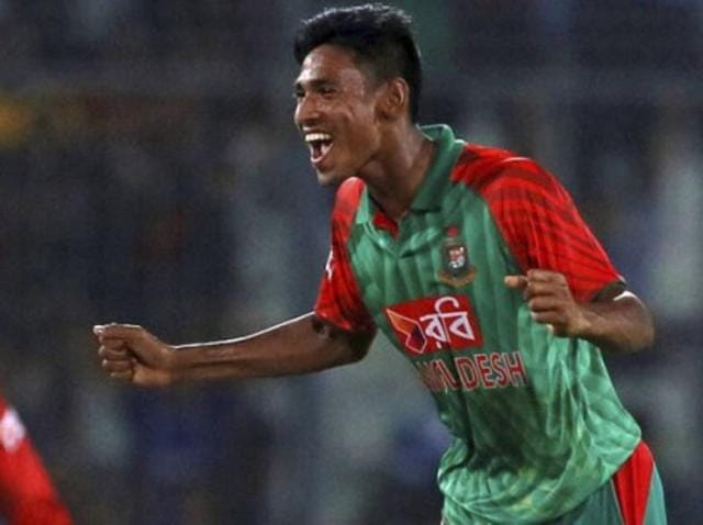 Mustafizur was assisted by rough surfaces in Bangladesh that held up his cutters.(AFP Photo)