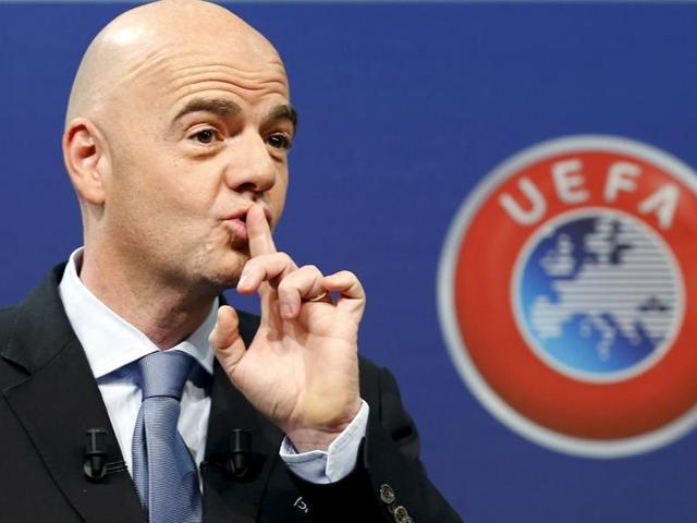 Infantino won the most powerful seat in world football when he secured 115 votes in the second round of voting.(Reuters Photo)