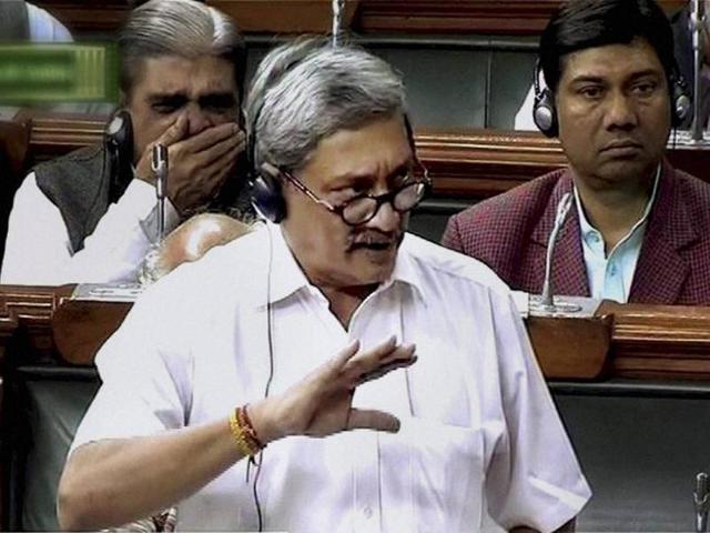 Defence minister Manohar Parrikar on Friday ruled out withdrawal of army from Siachen. (PTI) Defence minister Manohar Parrikar on Friday ruled out withdrawal of army from Siachen. (PTI)