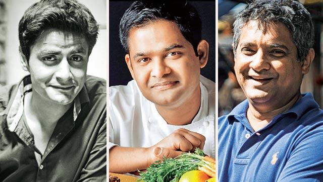 (From left to right) Manu Chandra, Srijith Gopinath, Floyd Cardoz (From left to right) Manu Chandra, Srijith Gopinath, Floyd Cardoz