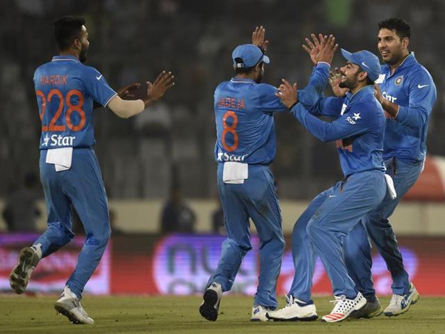 India defeated Pakistan by 5 wickets to continue their winning run in the 2016 Asia Cup at Dhaka. (AFP Photo) India defeated Pakistan by 5 wickets to continue their winning run in the 2016 Asia Cup at Dhaka. (AFP Photo)