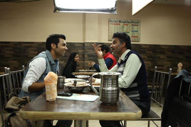 Aligarh delves on the conversations between Prof Siras (Manoj Bajpayee) and journalist Deepu Sebastian (Raj Kummar Rao) (A still from Aligarh) Aligarh delves on the conversations between Prof Siras (Manoj Bajpayee) and journalist Deepu Sebastian (Raj Kummar Rao) (A still from Aligarh)