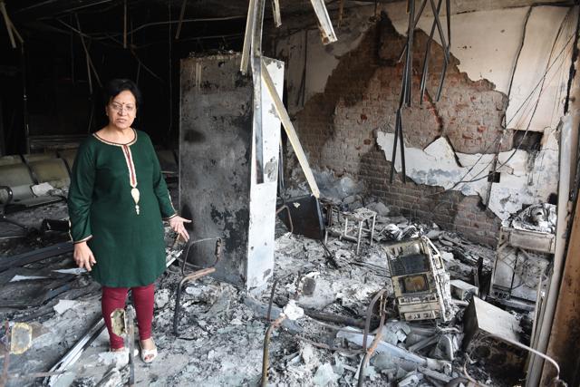 The Life Care Hospital in the heart of Rohtak town was one of the worst casualties of the caste flare-up. (Sanjeev Sharma/HT) The Life Care Hospital in the heart of Rohtak town was one of the worst casualties of the caste flare-up. (Sanjeev Sharma/HT)