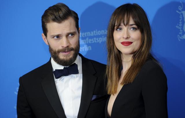 Actors Dakota Johnson and Jamie Dornan arrive for the screening of the movie Fifty Shades of Grey. (REUTERS) Actors Dakota Johnson and Jamie Dornan arrive for the screening of the movie Fifty Shades of Grey. (REUTERS)