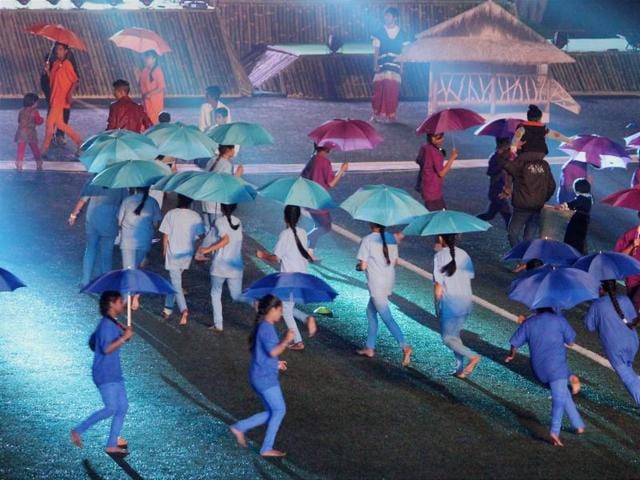 Assam Police were provided with surveillance equipment such as UAVs ahead of the South Asia Games.(PTI/File) Assam Police were provided with surveillance equipment such as UAVs ahead of the South Asia Games.(PTI/File)