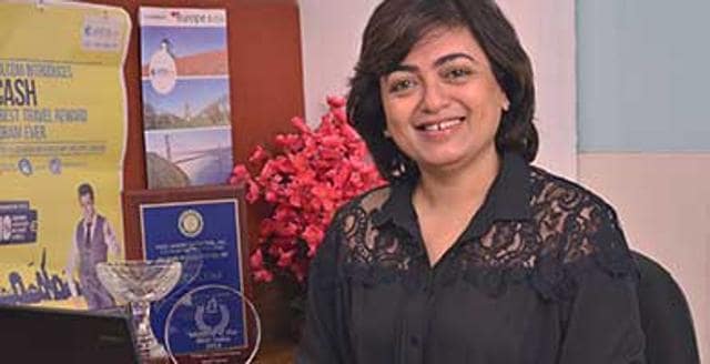 Yatra.com founder Sabina Chopra. She was the first woman in India in the trade when she launched the website. (HT Photo) Yatra.com founder Sabina Chopra. She was the first woman in India in the trade when she launched the website. (HT Photo)