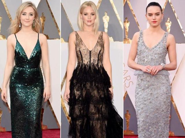 Here’s how all the important stars looked at the Oscars Red Carpet this morning. (Agencies)