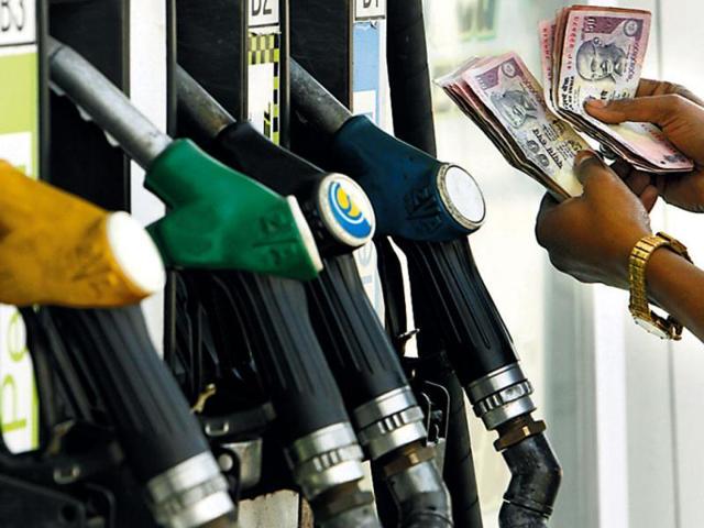 The petrol price drop on Monday is the 7th straight reduction in price of petrol, last done on February 18 by 32 paisa a litre. (File Photo) The petrol price drop on Monday is the 7th straight reduction in price of petrol, last done on February 18 by 32 paisa a litre. (File Photo)