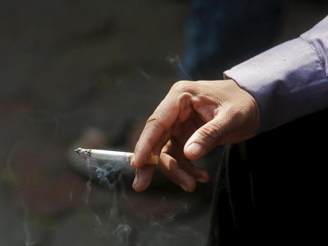 The duty hikes follows the tradition of previous governments when smokers were regularly targeted in a bid to shore up revenues while dis-incentivising the habit (Mohd Zakir/HT Photo) The duty hikes follows the tradition of previous governments when smokers were regularly targeted in a bid to shore up revenues while dis-incentivising the habit (Mohd Zakir/HT Photo)
