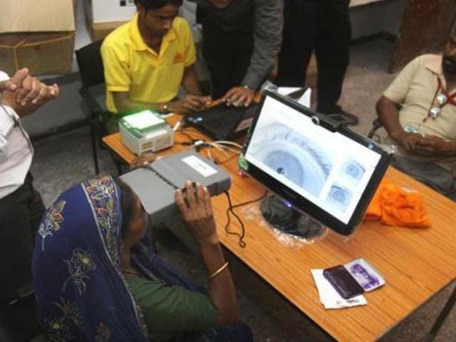 The government’s move to introduce a bill could help it overcome the legal challenges in linking Aadhaar to a host of government services. (HT File Photo) The government’s move to introduce a bill could help it overcome the legal challenges in linking Aadhaar to a host of government services. (HT File Photo)