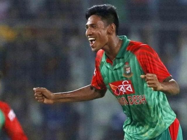 eam physio Bayjedul Islam said Mustafizur complained of discomfort after Sunday’s match against Sri Lanka. (Reuters Photo) eam physio Bayjedul Islam said Mustafizur complained of discomfort after Sunday’s match against Sri Lanka. (Reuters Photo)