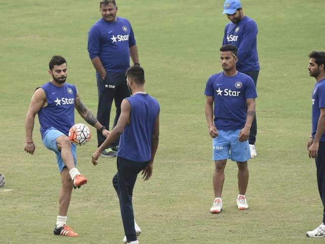 India’s Shikhar Dhawan was forced to sit out the match against Pakistan on Saturday due to a strain to his left ankle, but could return against Sri Lanka on Tuesday. (AFP) India’s Shikhar Dhawan was forced to sit out the match against Pakistan on Saturday due to a strain to his left ankle, but could return against Sri Lanka on Tuesday. (AFP)
