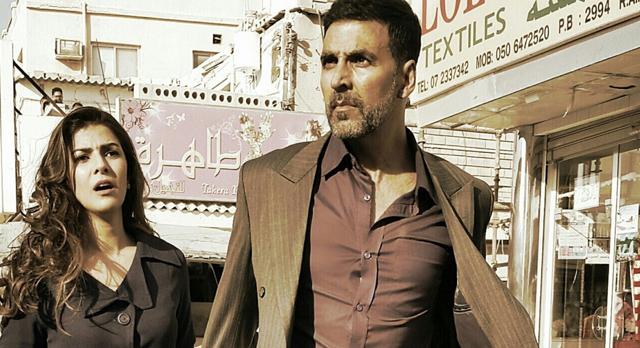 A still from Airlift which showed Indian rescuing its citizens from war-torn Kuwait. A still from Airlift which showed Indian rescuing its citizens from war-torn Kuwait.