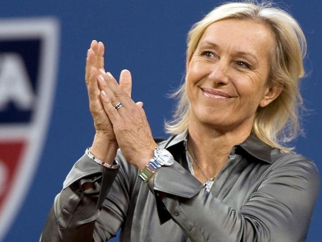 Tennis legend Martina Navratilova has said her recent tweet on the Jawaharlal Nehru University sedition row that whipped up a storm of protest was to convey her view that violence and bullying solved nothing, and not to pass judgement on India(Agencies)