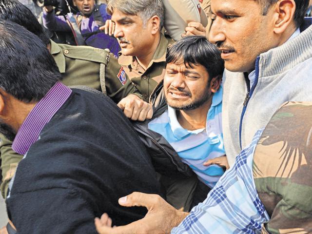 The verdict on the bail plea for JNU Students’ Union president Kanhaiya Kumar will come out on Wednesday afternoon. (Virender Singh Gosain/ Hindustan Times) The verdict on the bail plea for JNU Students’ Union president Kanhaiya Kumar will come out on Wednesday afternoon. (Virender Singh Gosain/ Hindustan Times)