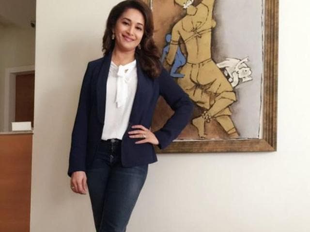 Who can match Madhuri Dixit’s style? (Twitter)