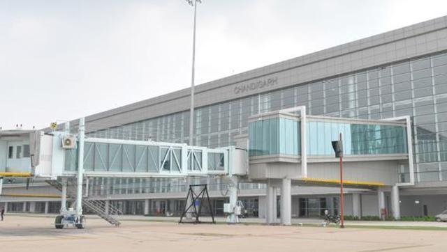The civil air terminal at Chandigarh airport was inaugurated by PM Narendra Modi on September 11 last year (HT Photo )