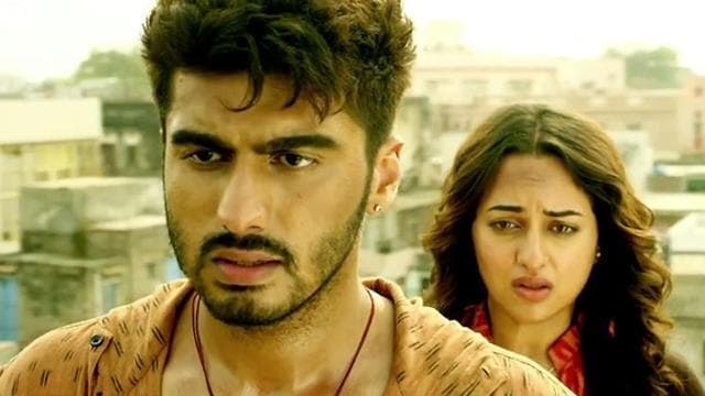 Arjun Kapoor and Sonakshi Sinha in Tevar.