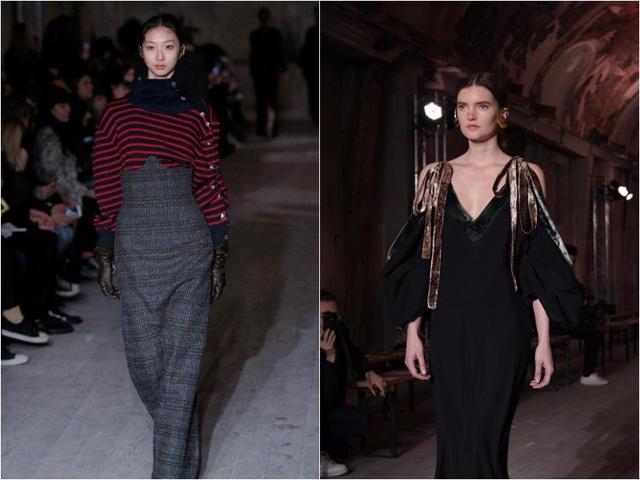 Y/Project: This practical and functional collection matches elegance with an underground vibe. There were plenty of colors in this show too, with shades of gray, pastel tones, white, iridescents and touches of brighter color, especially yellow and red. (March 1, 2016). (Agencies) Y/Project: This practical and functional collection matches elegance with an underground vibe. There were plenty of colors in this show too, with shades of gray, pastel tones, white, iridescents and touches of brighter color, especially yellow and red. (March 1, 2016). (Agencies)