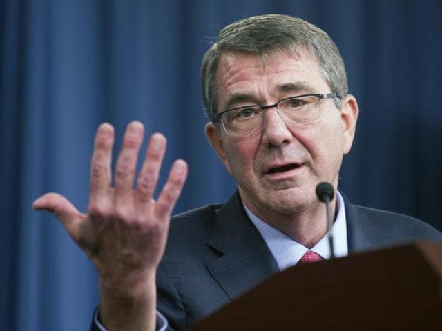 Defence Secretary Ash Carter gestures during a news conference at the Pentagon. The Pentagon is looking for a few good computer hackers. (AP) Defence Secretary Ash Carter gestures during a news conference at the Pentagon. The Pentagon is looking for a few good computer hackers. (AP)