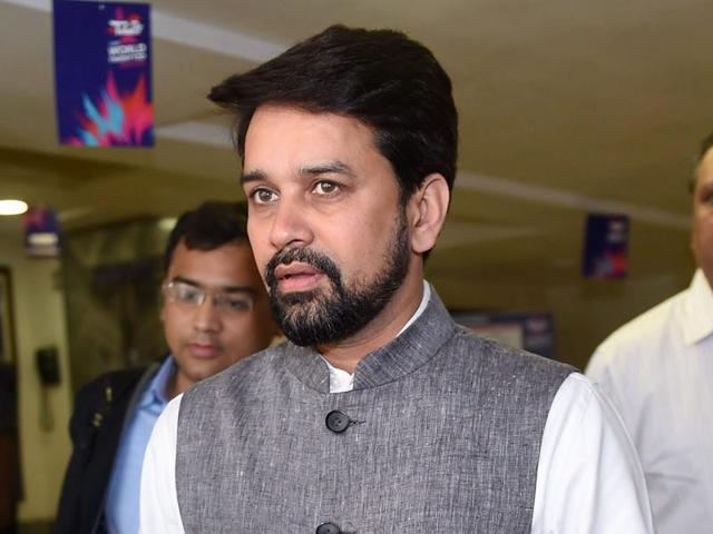 The BCCI secretary Anurag Thankur is hopeful that the HPCA stadium in Dharamsala will finally host the India-Pakistan World T20 tie on March 19. (AFP Photo) The BCCI secretary Anurag Thankur is hopeful that the HPCA stadium in Dharamsala will finally host the India-Pakistan World T20 tie on March 19. (AFP Photo)