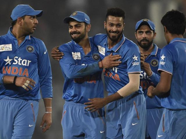 Virat Kohli acknowledges the crowd after scoring fifty runs during the Asia Cup Twenty20 against Sri Lanka. (AP Photo) Virat Kohli acknowledges the crowd after scoring fifty runs during the Asia Cup Twenty20 against Sri Lanka. (AP Photo)