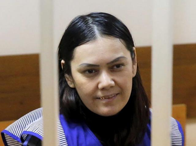 The 38 year old nanny is accused of killing a 4-year-old girl and then waving the child's severed head outside a Moscow subway station. (AP) The 38 year old nanny is accused of killing a 4-year-old girl and then waving the child's severed head outside a Moscow subway station. (AP)