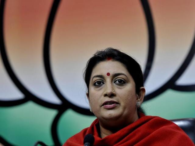 Public speaking is Smriti Irani’s great asset, but governance can also be done in prose, not always in high-decibel poetry(Vipin Kumar /HT Photo) Public speaking is Smriti Irani’s great asset, but governance can also be done in prose, not always in high-decibel poetry(Vipin Kumar /HT Photo)