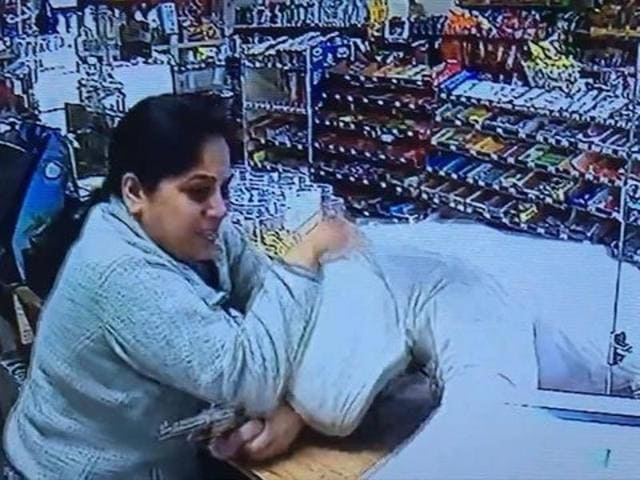 Bhumika Patel fought off the young mugger, after he pulled out a revolver on her. (Photo courtesy: YouTube screengrab) Bhumika Patel fought off the young mugger, after he pulled out a revolver on her. (Photo courtesy: YouTube screengrab)
