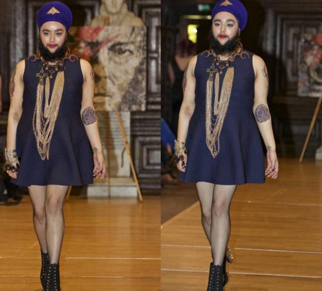 Kaur walked the ramp last week for American jewellery designer Marianna Harutunian at the Royal Fashion Day in London, realising her most cherished childhood dream, that of becoming a model. (Instagram) 