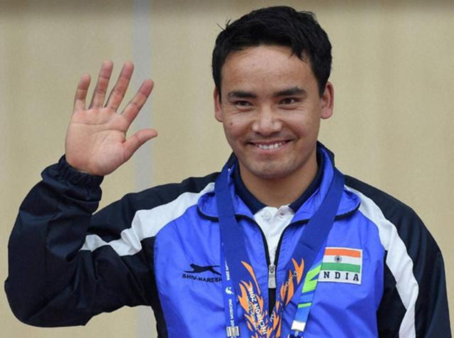 India’s Jitu Rai beat a strong field to win gold in the men’s 50m pistol event shooting World Cup. (PTI Photo) India’s Jitu Rai beat a strong field to win gold in the men’s 50m pistol event shooting World Cup. (PTI Photo)