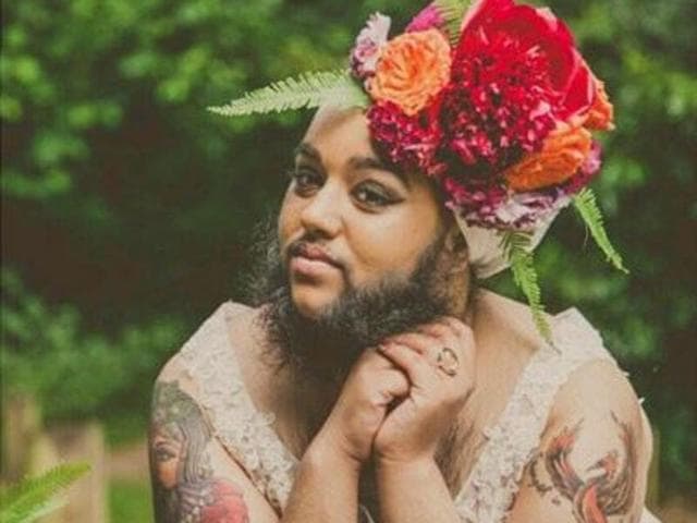 The woman, who confidently sports a lush beard and moustache, has caught people’s fancy and taken the internet by storm, yet again.  (Instagram) 