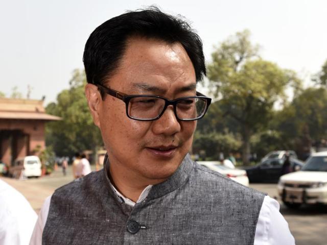 Union minister of state for home Kiren Rijiju on Friday said he was offered the post of Chief Minister of Arunachal Pradesh but he declined as he did not want to get involved in state politics. (Sonu Mehta/ HT Photo) Union minister of state for home Kiren Rijiju on Friday said he was offered the post of Chief Minister of Arunachal Pradesh but he declined as he did not want to get involved in state politics. (Sonu Mehta/ HT Photo)