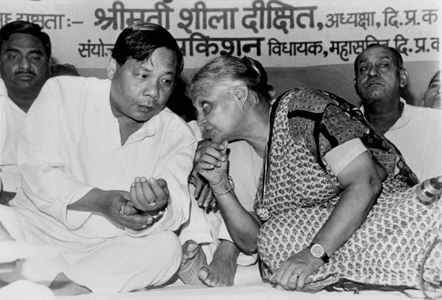 Sangma and former Delhi chief minister Sheila Dikshit during their time together in the Congress. (PTI file photo) Sangma and former Delhi chief minister Sheila Dikshit during their time together in the Congress. (PTI file photo)