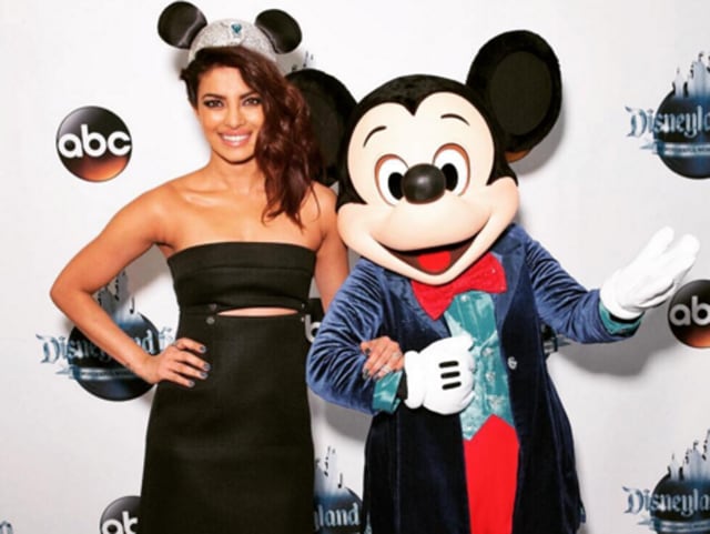 Hell, Priyanka is giving a complex to the world’s most famous mouse.