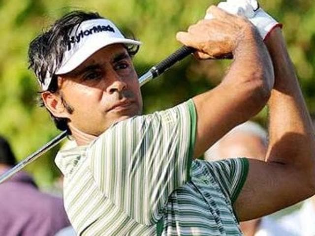 A file photo of Indian golfer Jyoti Randhawa.(PTI Photo) A file photo of Indian golfer Jyoti Randhawa.(PTI Photo)