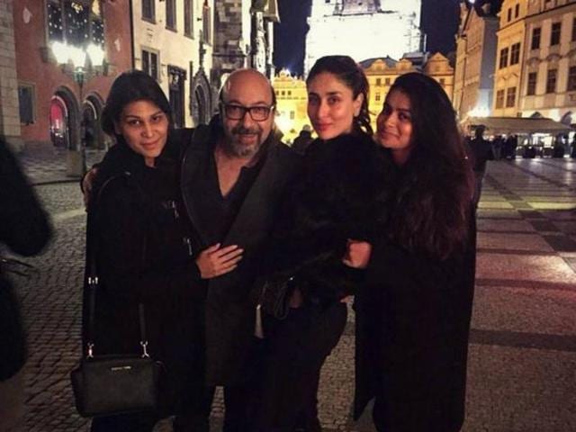 Kareena Kapoor is shooting for her next in Prague. (Instagram)