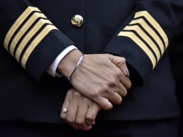 And not just that. Even the ground staff - from operator to technician, engineer, flight dispatcher and trimmer - will also all be women. Now that’s some celebration, right? (Vipin Kumar / HT Photo) 
