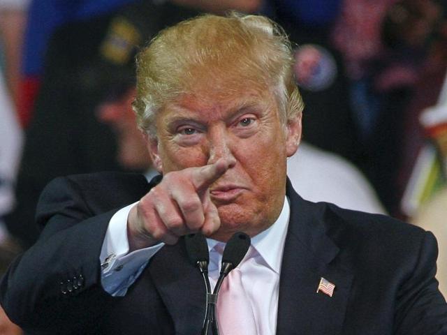 Donald Trump speaks to South Carolina voters on the eve of the state's primary on February 19, 2016 (AFP) Donald Trump speaks to South Carolina voters on the eve of the state's primary on February 19, 2016 (AFP)