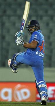 Having already got the better of Bangladesh bowlers, Rohit Sharma will be expected to do the same for India. (AP) Having already got the better of Bangladesh bowlers, Rohit Sharma will be expected to do the same for India. (AP)
