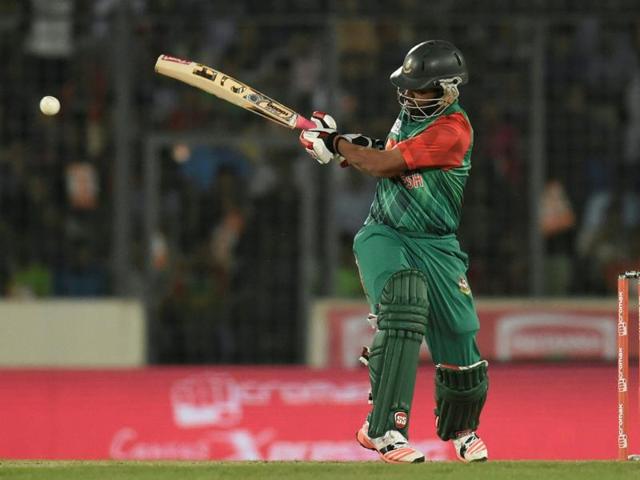 Bangladesh cricketer Tamim Iqbal plays a shot. (AFP Photo) Bangladesh cricketer Tamim Iqbal plays a shot. (AFP Photo)