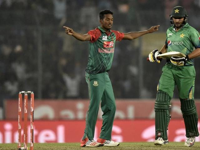 Bangladesh bowlers have benefitted from playing on the greener tracks in the ongoing Asia Cup T20.(AFP Photo) Bangladesh bowlers have benefitted from playing on the greener tracks in the ongoing Asia Cup T20.(AFP Photo)