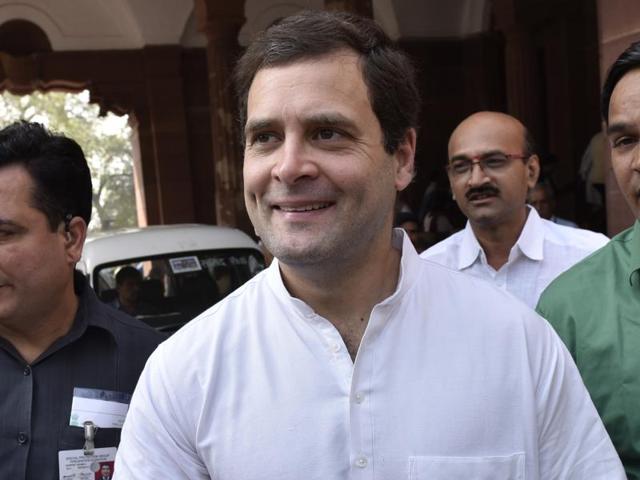 Congress vice president Rahul Gandhi (Arvind Yadav/HT File Photo) Congress vice president Rahul Gandhi (Arvind Yadav/HT File Photo)