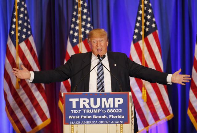 US Republican presidential candidate Donald Trump (REUTERS) US Republican presidential candidate Donald Trump (REUTERS)