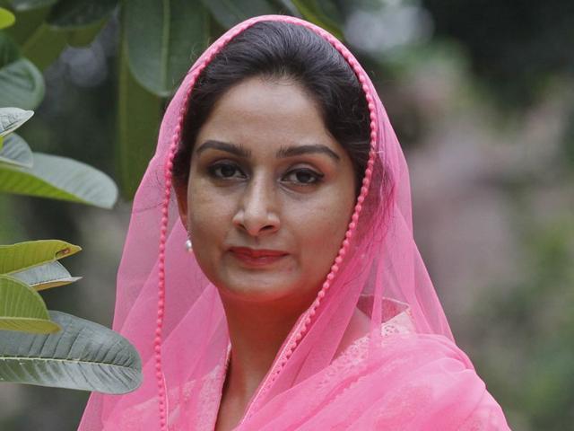 Union minister for food processing Harsimrat Badal (HT File Photo) Union minister for food processing Harsimrat Badal (HT File Photo)