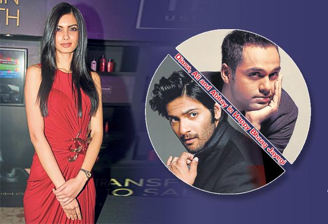 Diana Penty, Abhay Deol and Ali Fazal will together in Happy Bhaag Jayegi. Diana Penty, Abhay Deol and Ali Fazal will together in Happy Bhaag Jayegi.