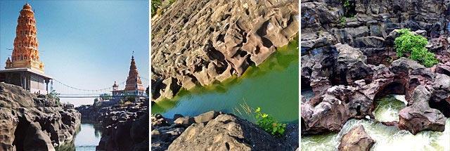 The best time to venture a trip to see these astonishing potholes are summers as the water level goes down in the river (Instagram)